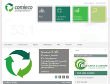 Tablet Screenshot of comieco.org